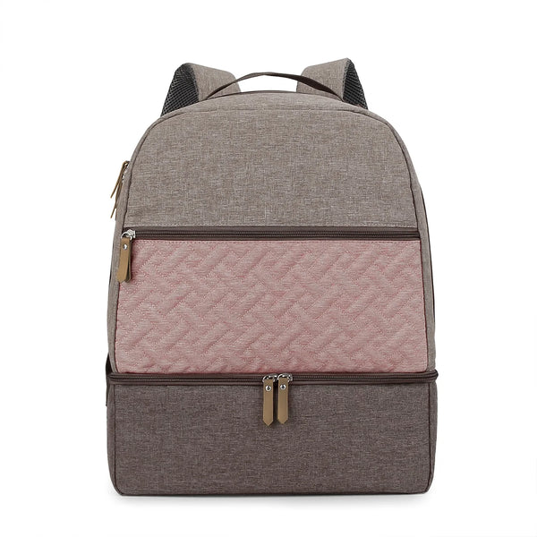 Mommy Bag Wickeltasche - viel Stauraum mit Nassfach im stilvollen Design