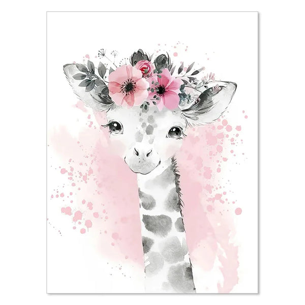 Wildtier-Wandkunst – Moderne Tiermotive auf Leinwand