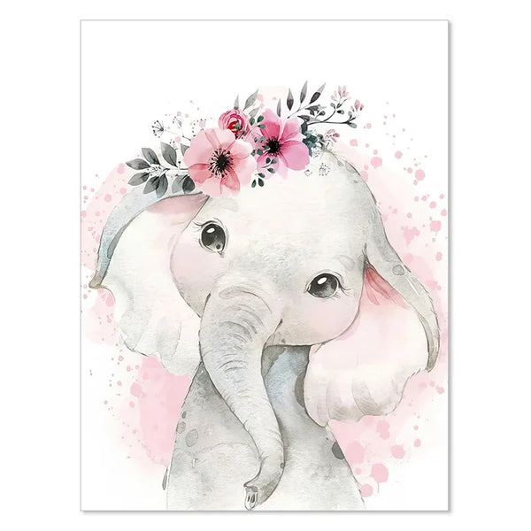 Wildtier-Wandkunst – Moderne Tiermotive auf Leinwand