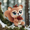 Amigurumi Häkelset Eichhörnchen & Tannenzapfen – Anfängerfreundliches DIY-Set mit Anleitung