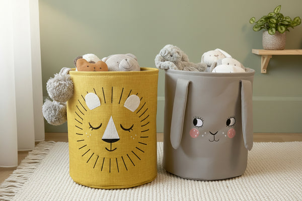 Süßer Wäschekorb fürs Kinderzimmer – Praktisch & Schön