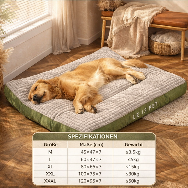 Warmes Hundekissen– Weiches Fleece-Schlafbett für Hunde & Katzen