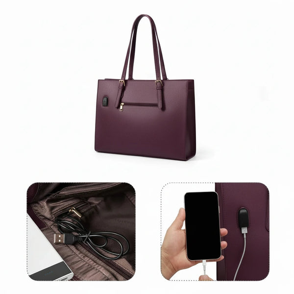 2-teiliges Handtaschen-Set – Hochwertige Damen-Taschen für Alltag & Büro