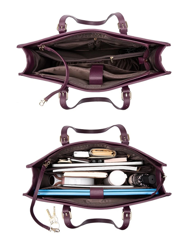 2-teiliges Handtaschen-Set – Hochwertige Damen-Taschen für Alltag & Büro