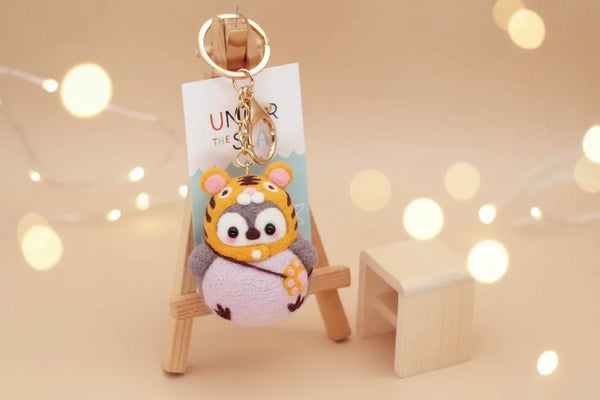 Pinguin Filz DIY Set (23 Designs) – Wollfilz-Set für handgemachte Puppen