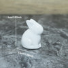 Keramik Kaninchenfigur im Kawaii-Stil – Nordische Tierdeko für Wohnraum, Garten & Ostern