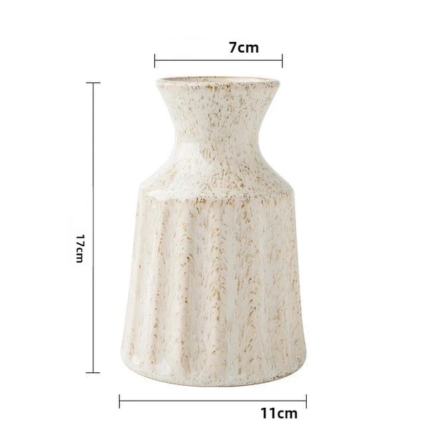 Vintage Keramikvase im amerikanischen Stil – Wohnzimmer & Schlafzimmer Deko