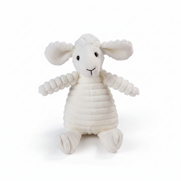 Plüsch-Hundespielzeug mit Tiermotiv – Weiches Spielzeug mit Quietscher