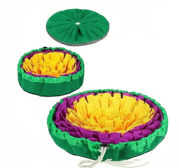 Schnüffelmatte für Hunde & Katzen – Interaktives Futterspiel