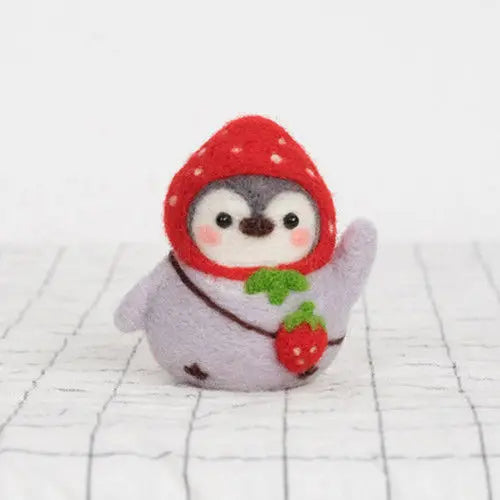 Pinguin Filz DIY Set (23 Designs) – Wollfilz-Set für handgemachte Puppen