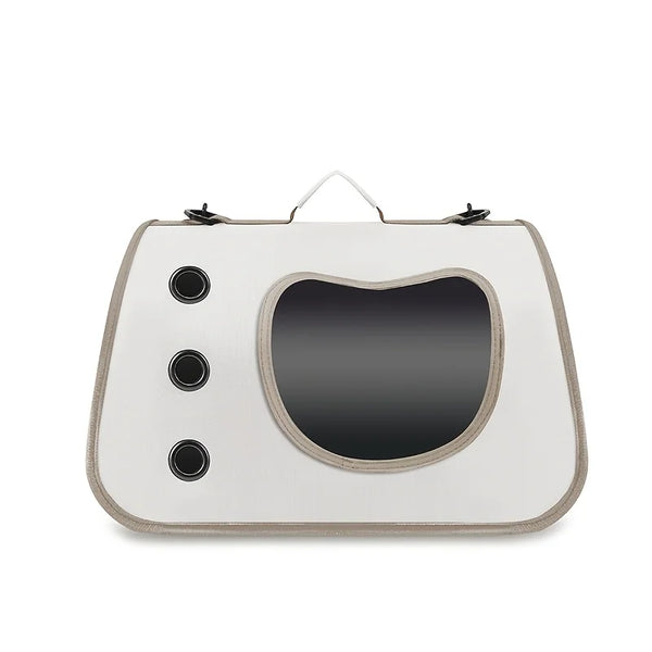 Faltbare Haustier Tragetasche – Atmungsaktive Transporttasche für kleine Hunde und Katzen