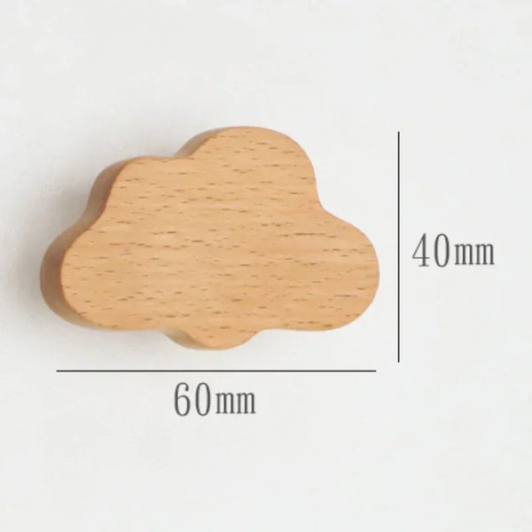 Holz Wandhaken Tiermotiv – Dekorativer Schlüsselhaken & Kleiderhaken aus Massivholz