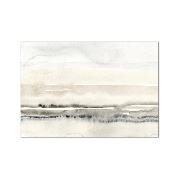 Abstrakte Aquarell Landschaft – Leinwandbild