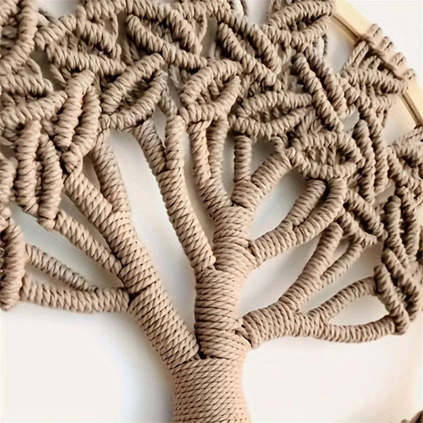 Baum des Lebens – Makramee Wandkunst im Boho Stil