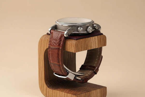 Uhrenständer aus massivem Holz – Display & Organizer für Uhren, Armbänder