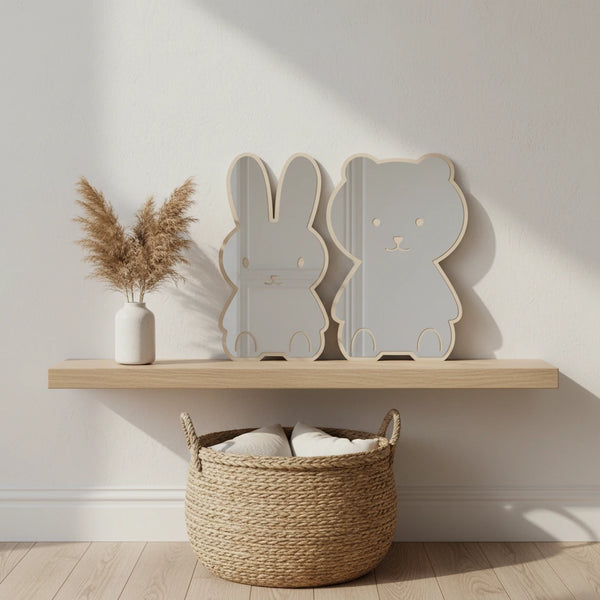 Nordischer Dekospiegel aus Acryl – Ästhetischer Wandspiegel für Schlafzimmer & Wohnräume