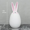 Keramik Kaninchenfigur im Kawaii-Stil – Nordische Tierdeko für Wohnraum, Garten & Ostern