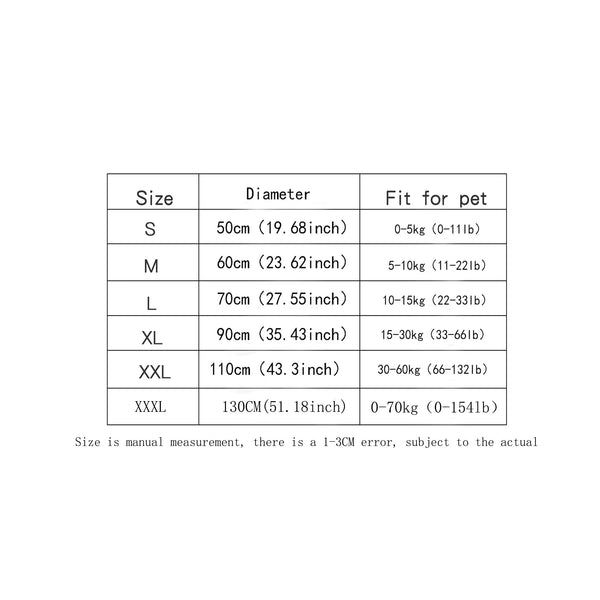 Gemütliches großes Haustierbett – Waschbarer XL-Schlafplatz für Hunde & Katzen