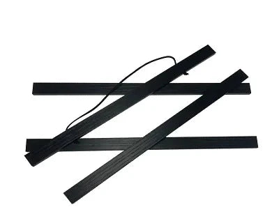 Magnetischer Poster-Aufhänger 21–50 cm aus Holz – Teak, Kiefer, Weiß, Schwarz oder Walnuss – Stilvoller Magnetrahmen für Poster & Prints