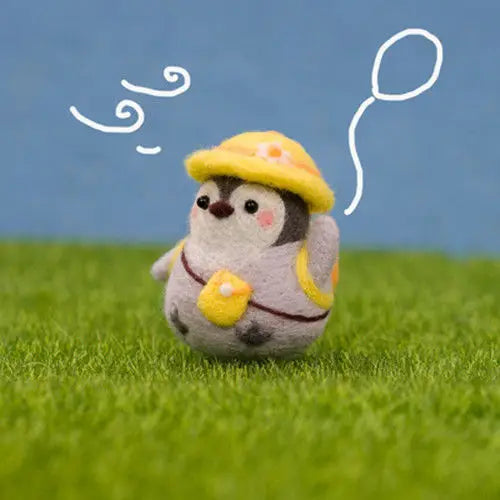 Pinguin Filz DIY Set (23 Designs) – Wollfilz-Set für handgemachte Puppen