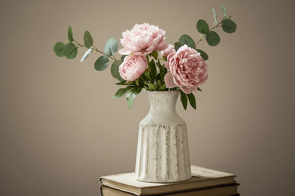 Vintage Keramikvase im amerikanischen Stil – Wohnzimmer & Schlafzimmer Deko