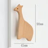 Holz Wandhaken Tiermotiv – Dekorativer Schlüsselhaken & Kleiderhaken aus Massivholz