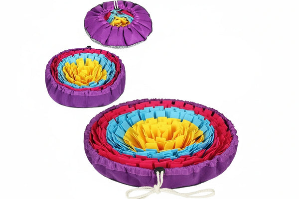 Schnüffelmatte für Hunde & Katzen – Interaktives Futterspiel