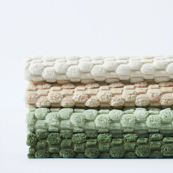 Kissenbezug – Quadratisches Plüschcord-Design, für Wohnzimmer & Schlafzimmer