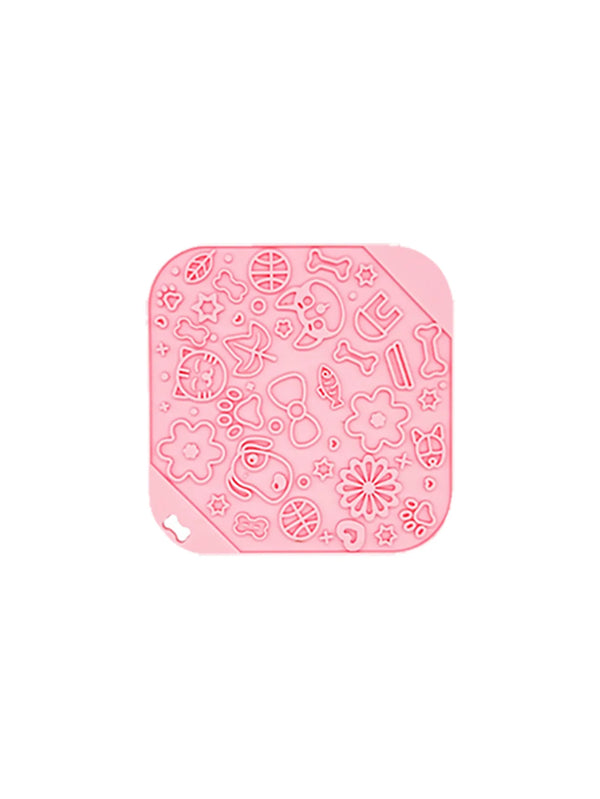 Beruhigende Schleckmatte für Hunde und Katzen - Trainingstool