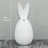 Keramik Kaninchenfigur im Kawaii-Stil – Nordische Tierdeko für Wohnraum, Garten & Ostern