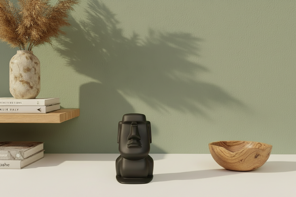 Lustiger Brillenhalter & Telefonständer – Kreative Dekofigur für Büro & Zuhause