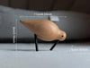 Nordic Stil Holz Vogel Skulptur – Abstrakte Tier Statue für Wohnzimmer & Deko