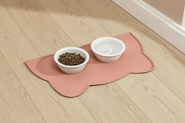 Wasserdichte Silikon Napfunterlage für Hunde & Katzen