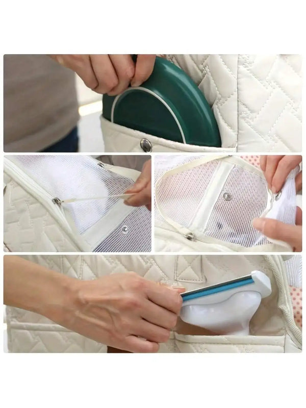 Tragetasche für Hunde & Katzen – Haustier Transporttasche, Groß, Atmungsaktiv & Multifunktional