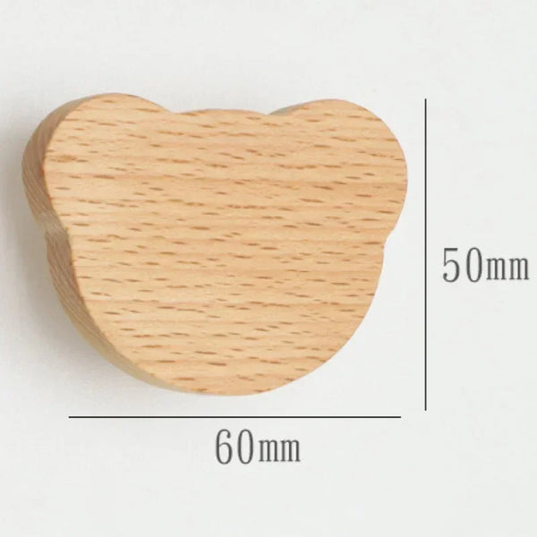 Holz Wandhaken Tiermotiv – Dekorativer Schlüsselhaken & Kleiderhaken aus Massivholz