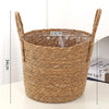 Geflochtener Strohkorb – Großer Blumentopf & Nordischer Seegras Aufbewahrungskorb