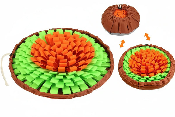 Schnüffelmatte für Hunde & Katzen – Interaktives Futterspiel