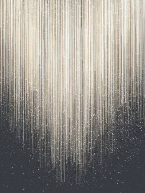 Abstraktes Retro Leinwand Poster - Wandbild für Wohnzimmer | Minimalistische Dekoration