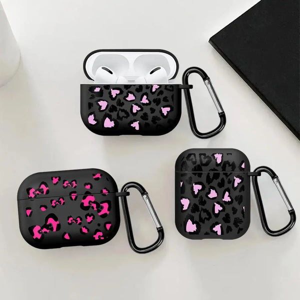 AirPods Hülle mit buntem Leopardenmuster – Schutzhülle für AirPods 1- 4 & AirPods Pro