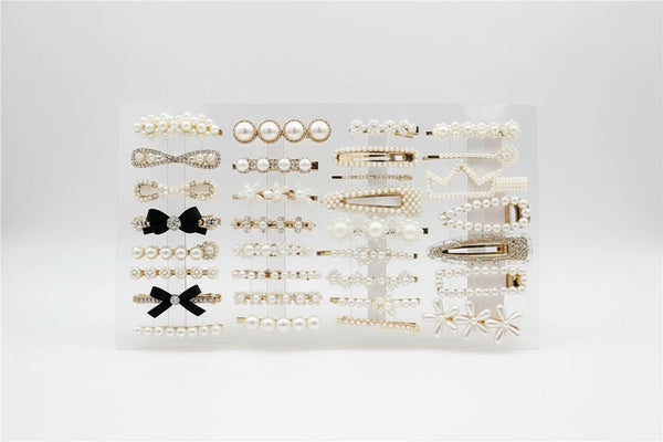 Perlen-Haarspangen im 2er-Set – Eleganter Haarschmuck für Alltag & Festlichkeiten