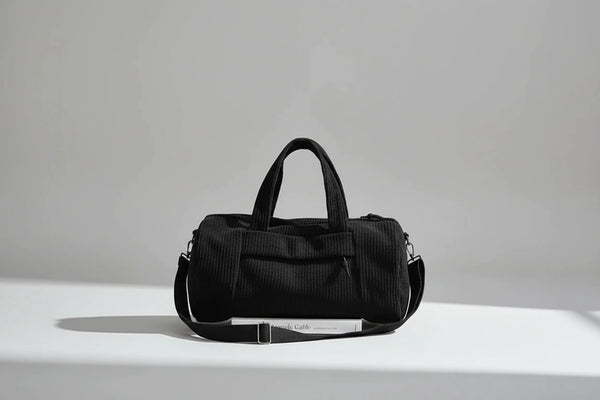 Cord-Reisetasche – Geräumige, leichte Sport- & Crossbody-Tasche