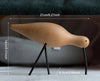 Nordic Stil Holz Vogel Skulptur – Abstrakte Tier Statue für Wohnzimmer & Deko