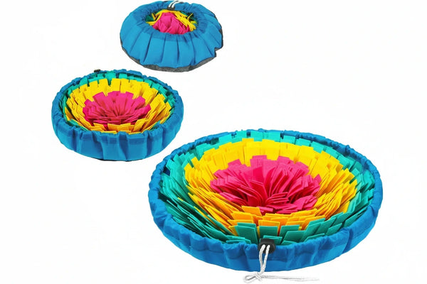 Schnüffelmatte für Hunde & Katzen – Interaktives Futterspiel