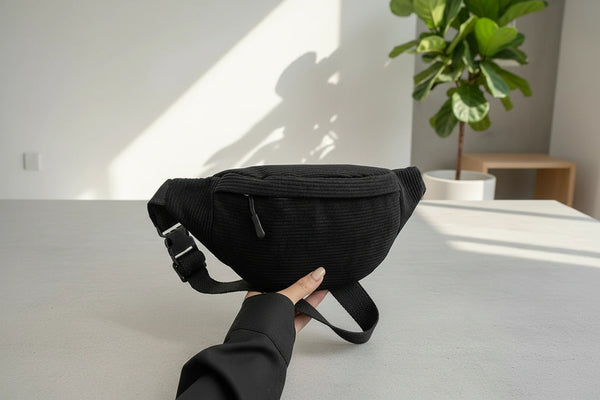 Cord Gürteltasche – Modische Hüft- & Crossbody-Tasche