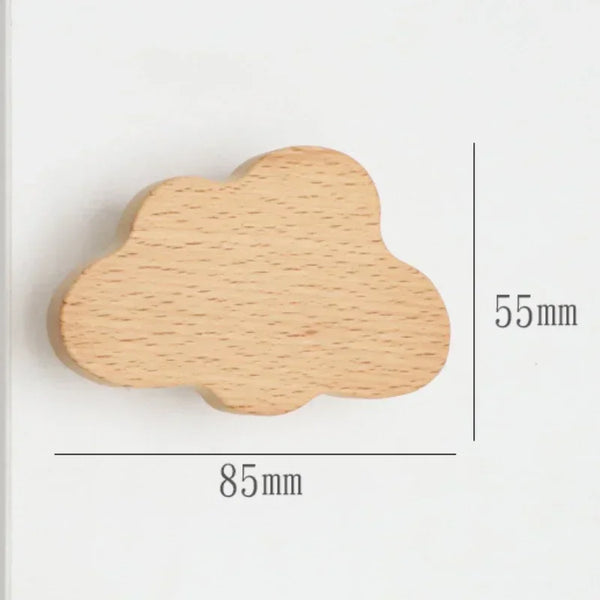 Holz Wandhaken Tiermotiv – Dekorativer Schlüsselhaken & Kleiderhaken aus Massivholz