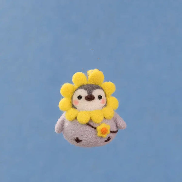 Pinguin Filz DIY Set (23 Designs) – Wollfilz-Set für handgemachte Puppen