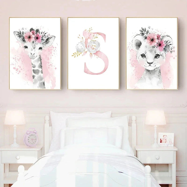 Wildtier-Wandkunst – Moderne Tiermotive auf Leinwand