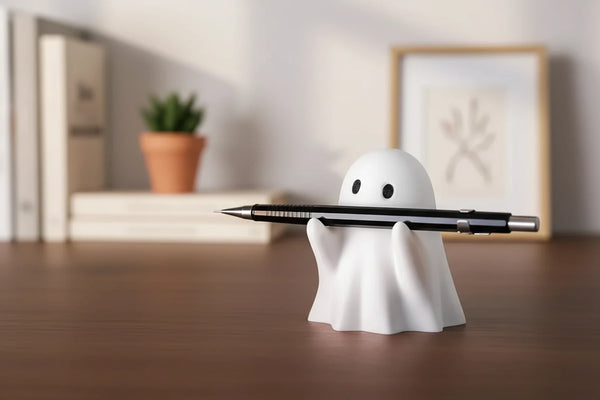 Geisterförmiger Stifthalter – Lustiger Schreibtisch-Organizer