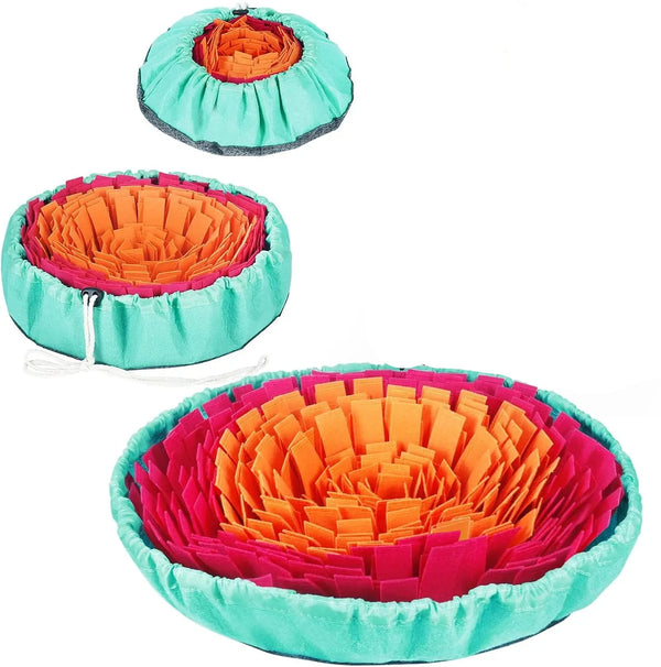 Schnüffelmatte für Hunde & Katzen – Interaktives Futterspiel