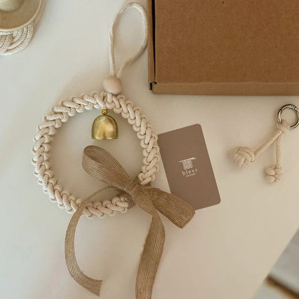 Handgemachtes Holz-Windspiel – Natürliches Klangspiel für Garten & Balkon